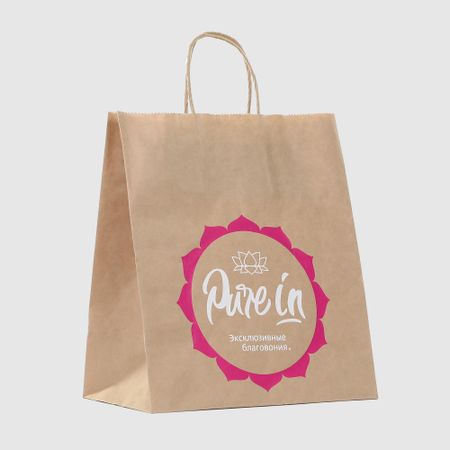 Пакет подарочный Pure in гс пакет воронеж 18 23 8 бумага