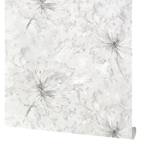 Обои флизелиновые Ateliero Sonya белые 1.06 м AT286611