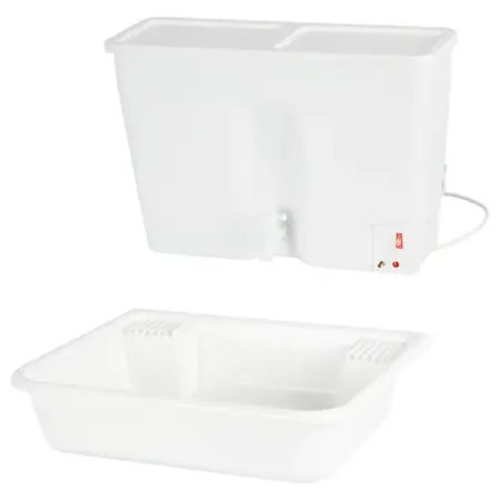 Водонагреватель наливной с раковиной ДТРД 17 л пластиковый бак