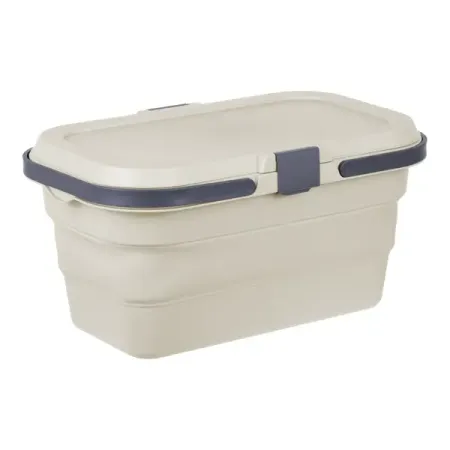 Корзина для пикника Флекс 28x47x10 см полипропилен латте коричневая плетёная корзина для пикника