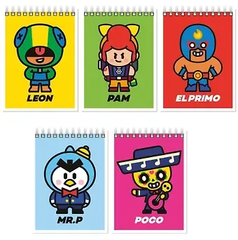 Блокнот А6 40 листов, нелинованный, 