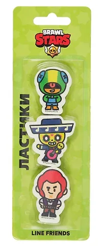 Ластики 3 штуки 