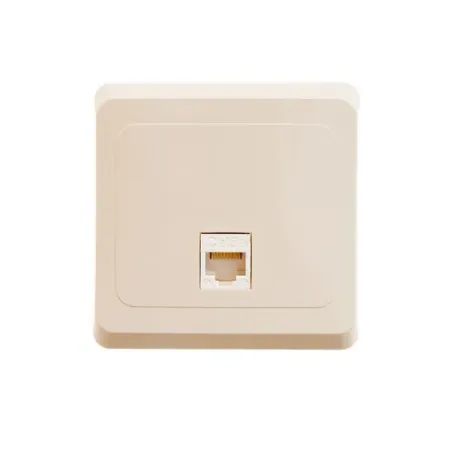 Розетка компьютерная скрытой установки Systeme Electric Этюд RJ45 UTP cat 5e цвет кремовый