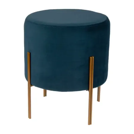 Пуф БЕТА7 дерево 34x34x40 см синий