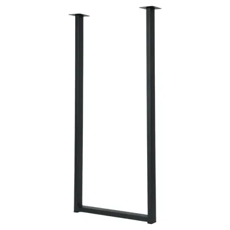 Подстолье барное 110 см сталь цвет черный матовый