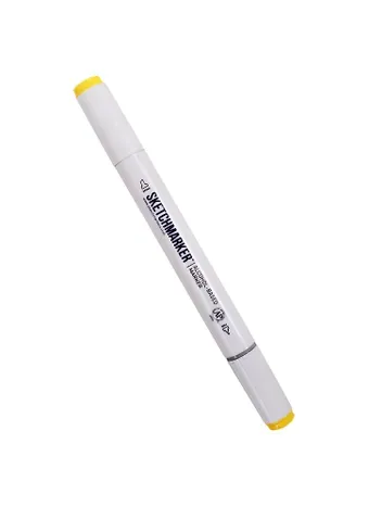 Маркер двухсторонний Подсолнух, спирт.основа, цв.Y53, Sketchmarker