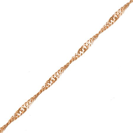 Золотой пустотелый браслет Сингапур с алмазной гранью дж д браун сингапур путеводитель berlitz