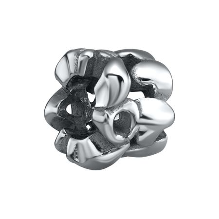 Серебряный шарм с родированием элли шарм одержимость драко