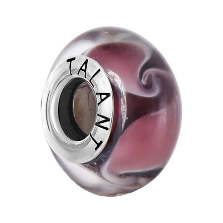 Подвеска-шарм TALANT из серебра с муранским стеклом