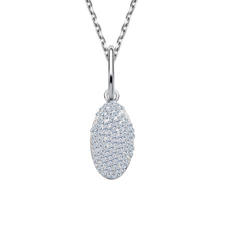 Серебряная подвеска со стразами алмазная мозаика классическая с подрамником с полным заполнением с квадратными стразами важный кот 20 х 20 см