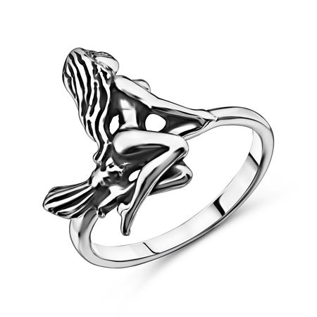 Серебряное кольцо Чародейка с чернением