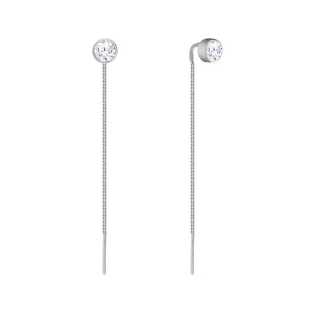 Серебряные серьги с ювелирным стеклом и родированием рама со стеклом пластик коричневая 20 х 30 см