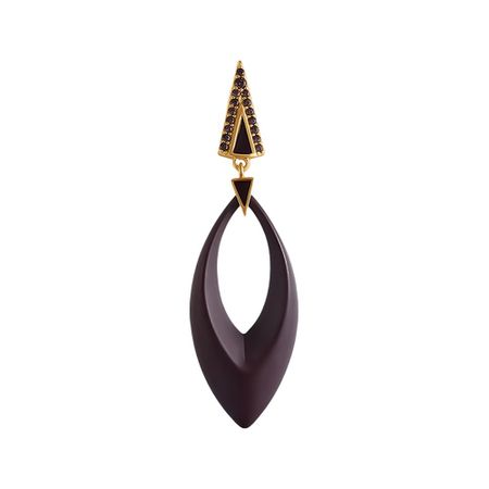 Серебряная подвеска с керамикой и эмалью с фианитами и позолотой