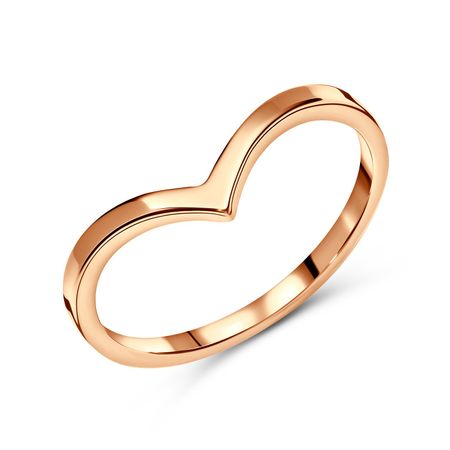 Золотое кольцо на фалангу