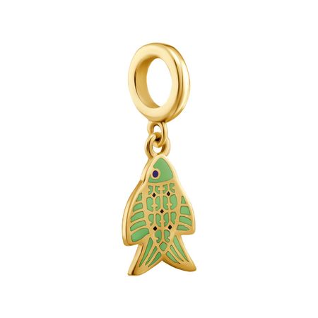 Подвеска-шарм из серебра с эмалью