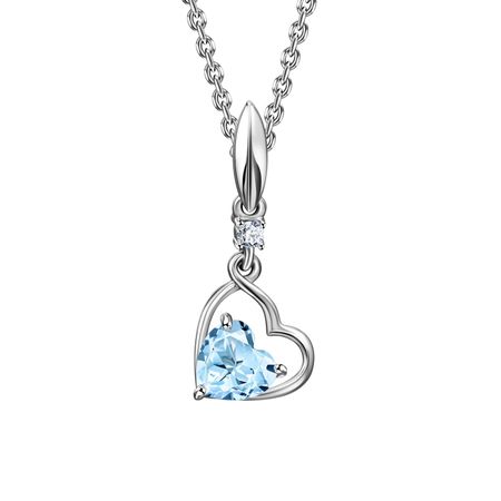 Серебряная подвеска Сердце с фианитами подвеска maxijoy сердце с оленями 11 5см красная дерево