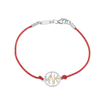 Браслет «красная нить» с серебряной вставкой фурминатор для собак ашан красная птица 15 5х8 5 см