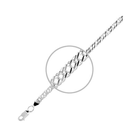 Серебряный браслет Тройной ромб олег михайлович куваев юрий павлович казаков тройной полярный сюжет сборник произведений