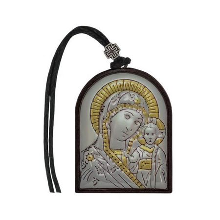 Подвеска Икона Казанская - Ангел Хранитель