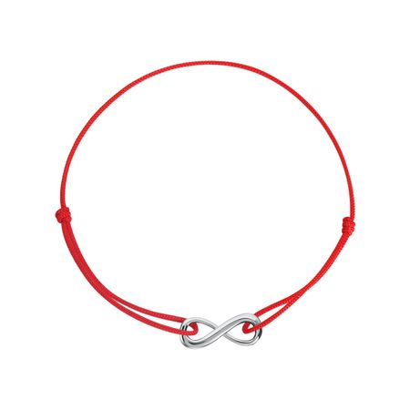 Браслет «красная нить» с серебряной вставкой фурминатор для собак ашан красная птица 15 5х8 5 см