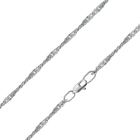 Серебряная цепочка Сингапур