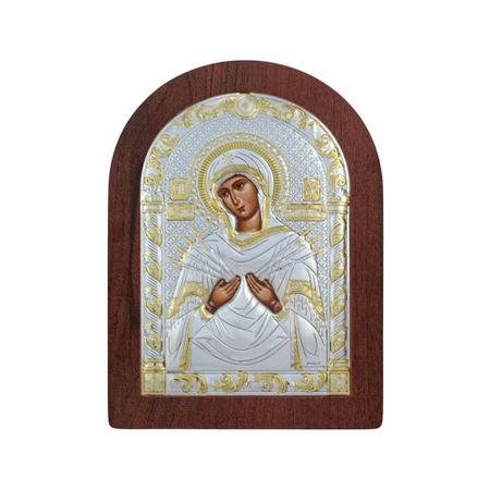 Икона Семистрельная Божия Матерь в деревянной рамке