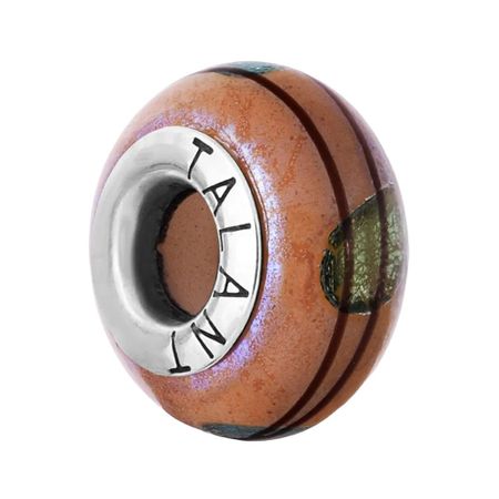 Подвеска-шарм из серебра с муранским стеклом