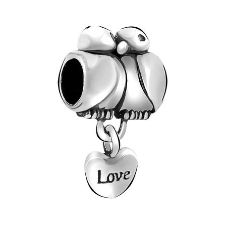 Подвеска-шарм Птица из серебра