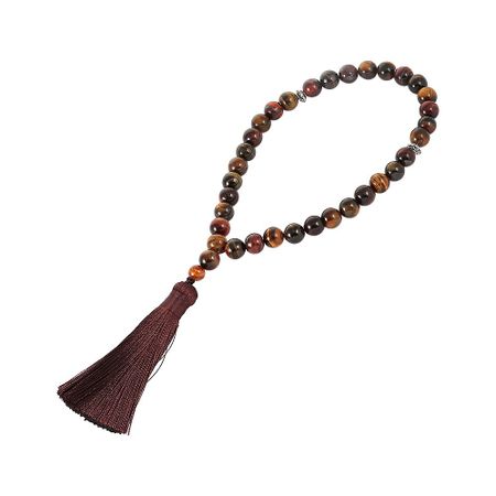 Четки из камней тигровый и соколиный глаз