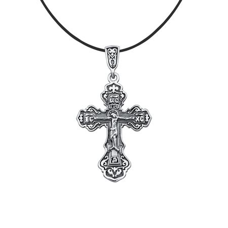 Серебряный православный крест православный молитвослов