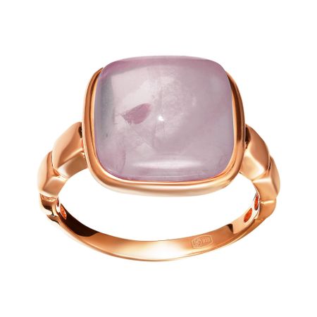 Кольцо из серебра с кварцем