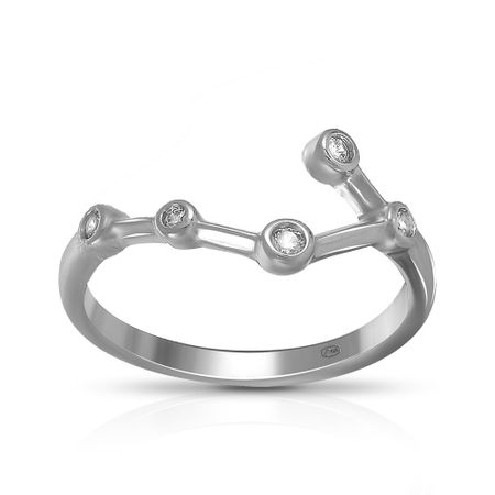 Кольцо SOKOLOV Созвездие из серебра с фианитами созвездие креста стихотворения 3 е изд испр