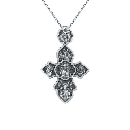 Серебряный крест «Рождество Пресвятой Богородицы»