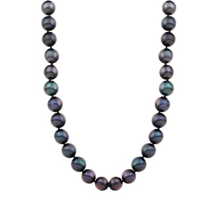 Бусы из жемчуга с золотым замком