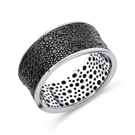 Серебряное кольцо с ювелирным стеклом