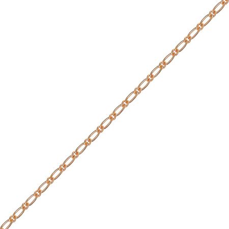 Золотая цепочка Фигаро 1+1