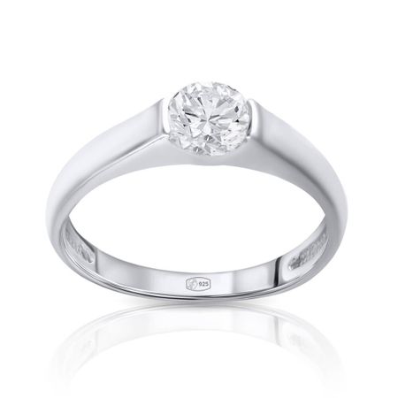 Кольцо TALANT из серебра с фианитом