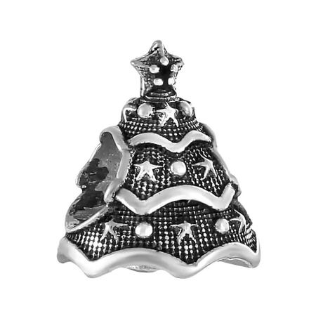 Подвеска-шарм Елка из серебра