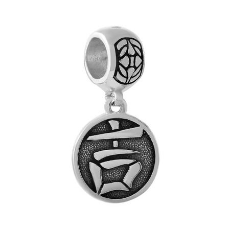 Подвеска-шарм Удача из серебра удача улыбается