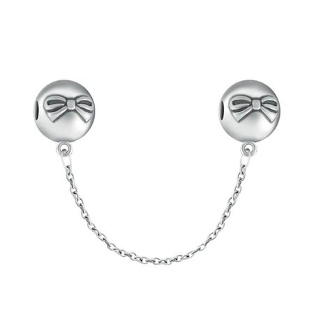 Фиксатор на браслет для шармов из серебра