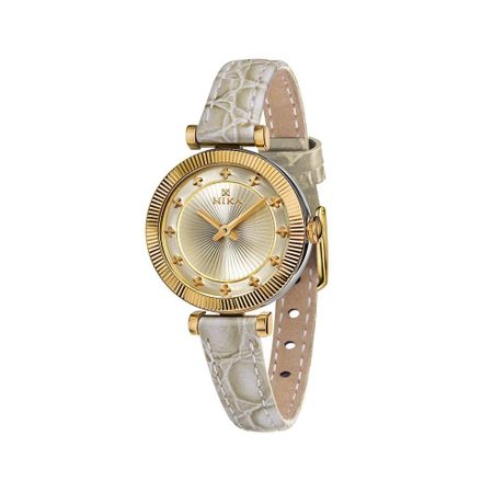 Женские часы из золота и серебра НИКА Lady 1310.0.39.87A