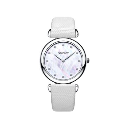 Серебряные женские часы SOKOLOV Perfection 105.30.00.000.05.02.2 настенные часы lukeni деревянные золотые серебряные 40 45 50 см