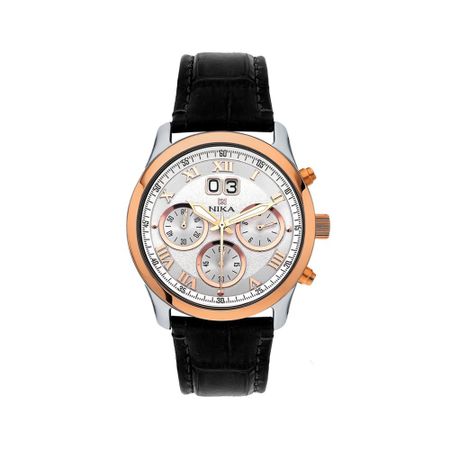 Мужские часы из золота и серебра НИКА Ego 1398.0.19.11B