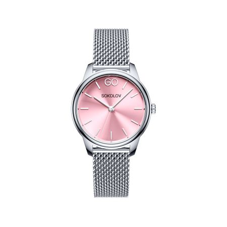 Женские часы SOKOLOV I want 327.71.00.000.04.01.2 ёлочных шаров 6 см розовый серебристый 40 шт