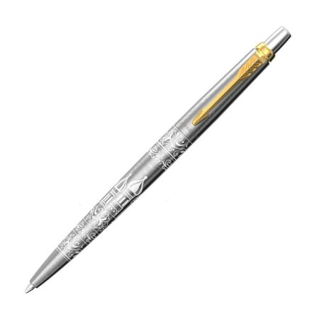 Ручка Parker PK Jotter Russia SE21 Stainless Steel GT Покровский собор с синим стержнем