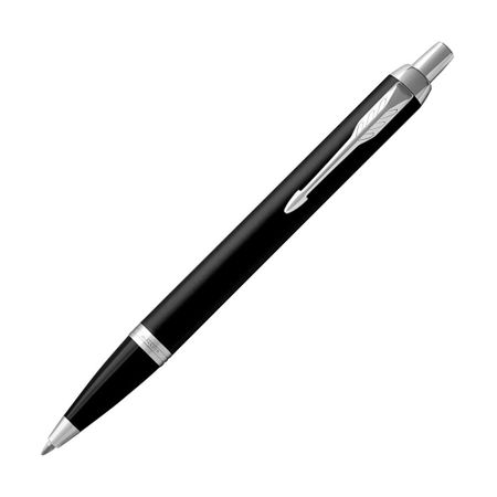 Ручка Parker  IM Matte Black CT с синим стержнем