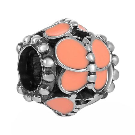 Подвеска-шарм TALANT Бабочка из серебра с эмалью