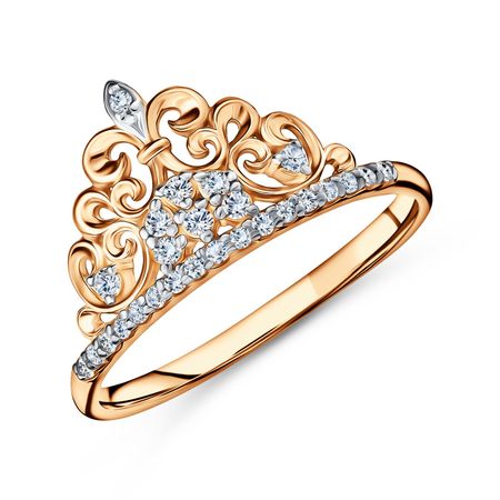 Серебряное кольцо Корона с фианитами дарья аркадьевна донцова корона мышки норушки