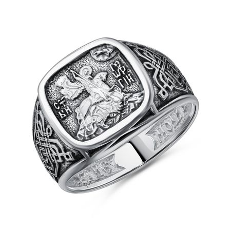 Серебряная печатка 