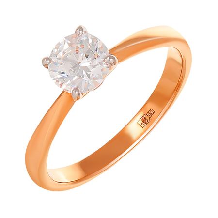 Кольцо TALANT из золота с фианитом SWAROVSKI